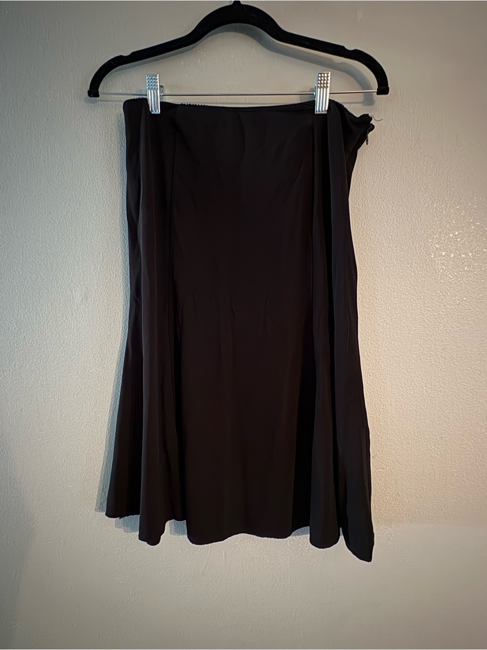 Vintage 90s DKNY Black Women's A-Line Skirt